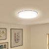 COIMBRA süllyesztett lámpa fekete 230V LED 24W 3000K