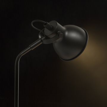ROSITA asztali lámpa fekete/aranysárga  230V LED GU10 9W