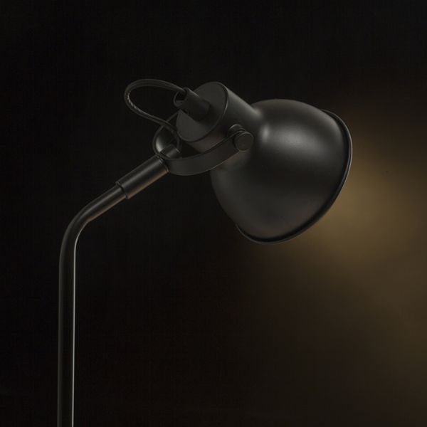 ROSITA asztali lámpa fekete/aranysárga  230V LED GU10 9W