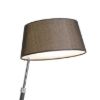 RITZY asztali lámpa fekete króm 230V LED E27 15W