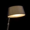 RITZY asztali lámpa fekete króm 230V LED E27 15W