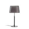 ESPLANADE asztali lámpa átlátszó fekete/fehér króm 230V LED E27 15W