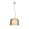 ESPLANADE függő lámpa átlátszó fekete/fehér króm 230V LED E27 15W