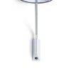 SHARP fali lámpa fekete króm 230V LED E27 15W