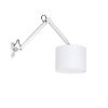 MADISON W fali lámpa fehér króm 230V LED E27 15W