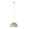 MERYLYN 48 függő lámpa  csiszolt alumínium/arany lakk 230V LED E27 15W