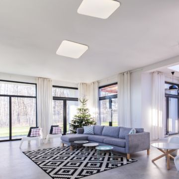 SEMPRE SQ 63 mennyezeti mozgásérzékelő  tej akril 230V LED 76W  3000K