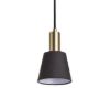 ICAR függő lámpa fekete/aranysárga  230V LED E27 11W