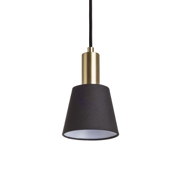 ICAR függő lámpa fekete/aranysárga  230V LED E27 11W