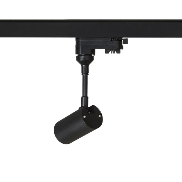 LOLLIPOP háromfázisú áramkörös sínre fekete  230V LED 8W 40°  3000K