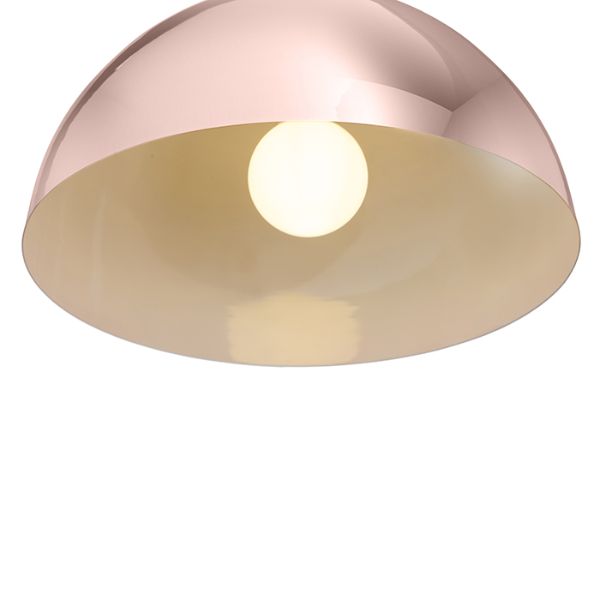MONROE 30 függő lámpa  réz 230V LED E27 11W