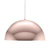 MONROE 30 függő lámpa  réz 230V LED E27 11W