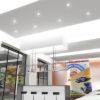 DAG SQ süllyesztett lámpa  gipsz 230V LED GU10 8W