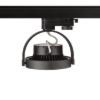 KELLY LED DIMM három áramkörös sínre fekete 230V LED 12W 24° 3000K