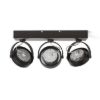KELLY LED III fali lámpa fekete  230V LED 3x12W 24°  3000K