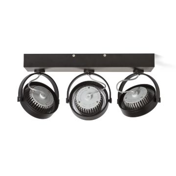 KELLY LED III fali lámpa fekete  230V LED 3x12W 24°  3000K