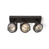 KELLY LED III fali lámpa fekete  230V LED 3x12W 24°  3000K