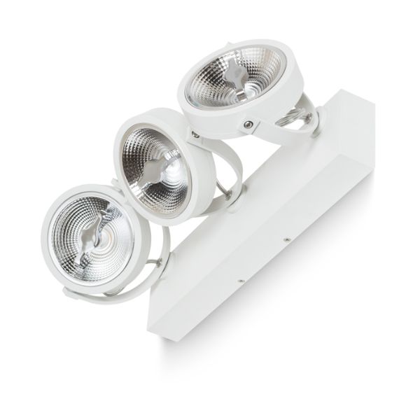 KELLY LED III fali lámpa fehér 230V LED 3x12W 24° 3000K