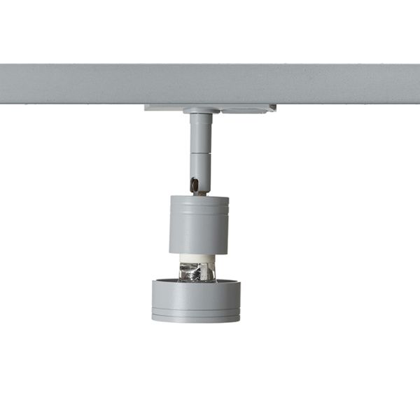 PURINA egyfázisú áramkörös sínre ezüstszürke  230V LED GU10 8W