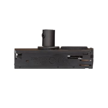 1F adapter fekete  230V 