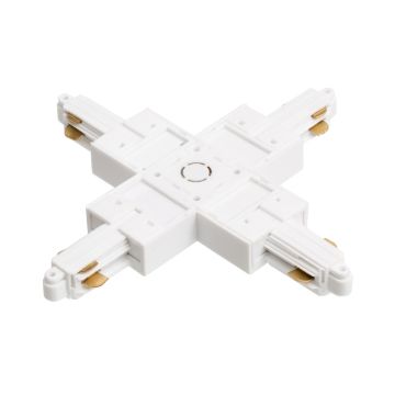 1F X kapocs fehér  230V 
