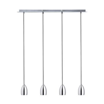 BABADES IV függőlámpa  króm 230V GU10 4x35W