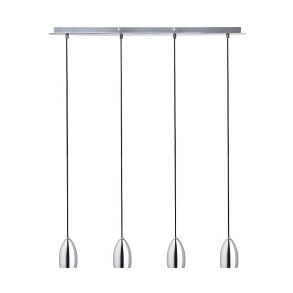 BABADES IV függőlámpa  króm 230V GU10 4x35W