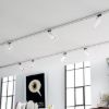 FANGIO háromfázisú áramkörös sínre ezüstszürke  230V LED 25W 36°  3000K