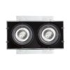 ELECTRA II  fekete  12V LED G53 2x15W