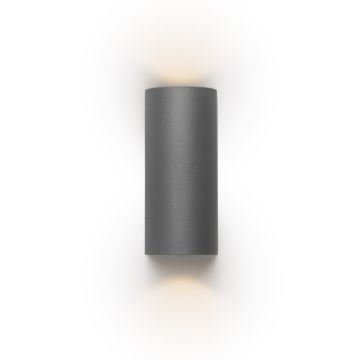ZACK II antracitszürke 230V LED 2x3W 58° IP54 3000K