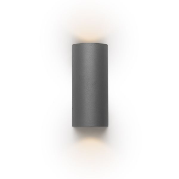 ZACK II antracitszürke 230V LED 2x3W 58° IP54 3000K
