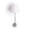 SILENCE fali lámpa fehér króm 230V LED E27 15W
