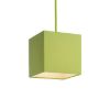 TEMPO 15/15 lámpabúra  Chintz lime/fehér PVC  max. 28W