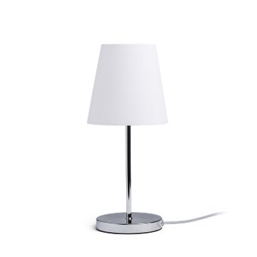 CONNY 15/15 lámpabúra  Polycotton fehér/fehér PVC  max. 28W