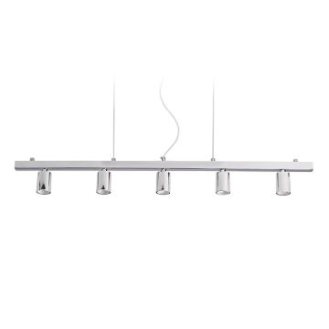 RALLONG V függeszték alap  króm 230V LED E27 5x15W