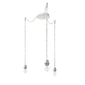 KOMBIX 3 függesztő készlet KA+AK+KF   230V LED E27 3x15W