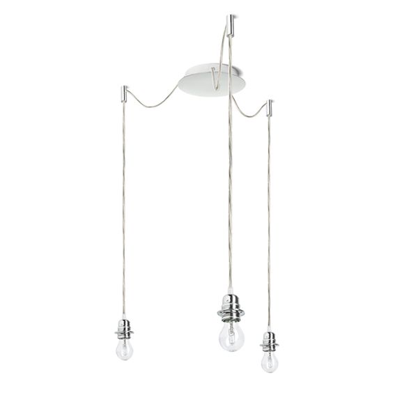 KOMBIX 3 függesztő készlet KA+AK+KF   230V LED E27 3x15W
