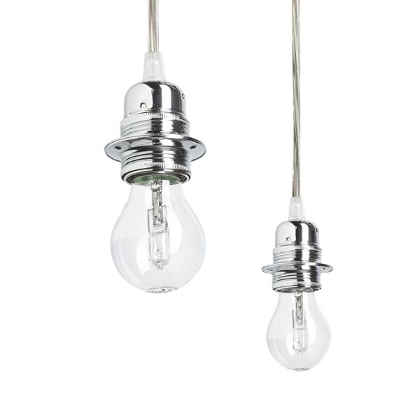 KOMBIX 6 függesztő készlet FEHA+AK+KF   230V LED E27 6x15W