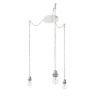 KOMBIX 3 függesztő készlet FEHA+AK+KF   230V LED E27 3x15W