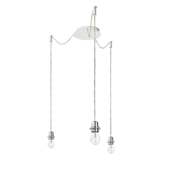 KOMBIX 3 függesztő készlet FEHA+AK+KF   230V LED E27 3x15W