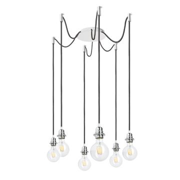 KOMBIX 6 függesztő készlet FEHA+FEKK+KF   230V LED E27 6x15W