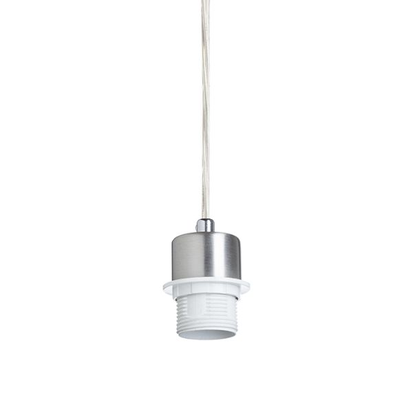 MORE 80 mennyezeti függőlámpa alap  króm 230V LED E27 3x15W