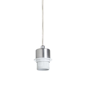 MORE 60 mennyezeti függőlámpa alap  matt nikkel 230V LED E27 3x15W