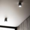 PIXIE mennyezeti lámpa fekete króm 230V LED GX53 7W