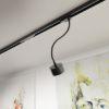PIXIE libanyak háromfázisú áramkörös sínre fekete  230V LED GX53 7W