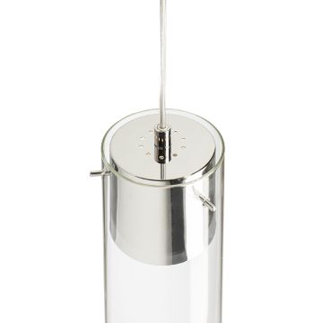 GARNISH függő lámpa  tiszta üveg/króm 230V GU10 9W