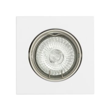 TOPIC SQ dönthető lámpa matt fehér  230V LED GU10 8W