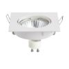 TOPIC SQ dönthető lámpa matt fehér  230V LED GU10 8W