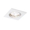 TOPIC SQ dönthető lámpa matt fehér  230V LED GU10 8W