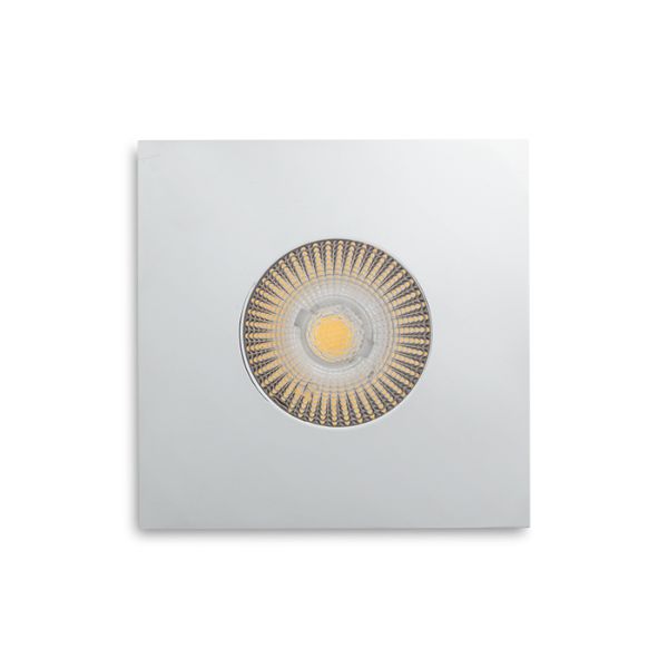 WATERBOY SQ   króm 230V LED 10W 40° IP65  3000K
